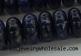 CSO656 15.5 inches 9*16mm rondelle sodalite gemstone beads