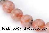 CSS01 12mm round natural indian sunstone beads Wholesale