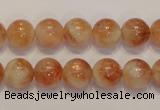 CSS17 15.5 inches 10mm round natural sunstone beads wholesale