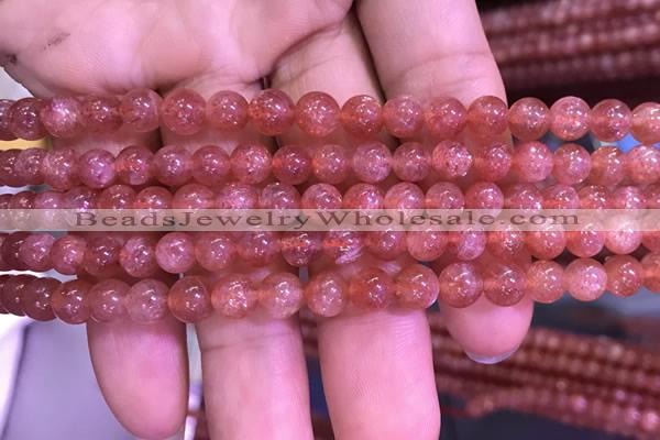 CSS308 15.5 inches 6mm round golden sunstone gemstone beads