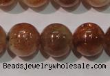 CSS555 15.5 inches 10mm round natural golden sunstone beads