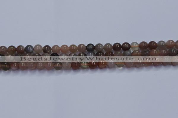 CSS632 15.5 inches 8mm round sunstone gemstone beads wholesale