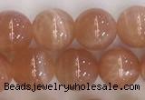 CSS705 15.5 inches 8mm round natural golden sunstone beads