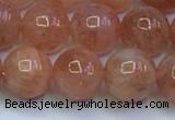 CSS715 15.5 inches 9mm round natural golden sunstone beads