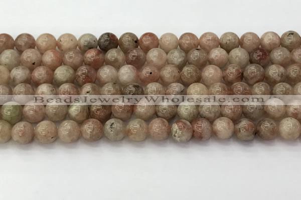 CSS722 15.5 inches 8mm round sunstone beads wholesale