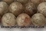 CSS723 15.5 inches 10mm round sunstone beads wholesale