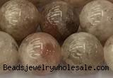 CSS724 15.5 inches 12mm round sunstone beads wholesale