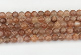 CSS754 15.5 inches 10mm round golden sunstone beads wholesale