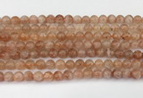 CSS761 15.5 inches 6mm round golden sunstone beads wholesale