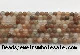 CSS770 15.5 inches 6mm round sunstone gemstone beads wholesale