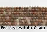 CSS775 15.5 inches 6mm round sunstone gemstone beads wholesale