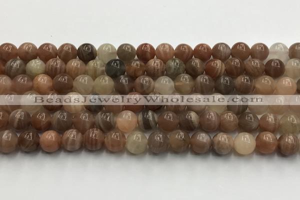 CSS776 15.5 inches 8mm round sunstone gemstone beads wholesale