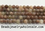 CSS777 15.5 inches 10mm round sunstone gemstone beads wholesale