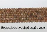 CSS784 15.5 inches 6mm round sunstone gemstone beads wholesale