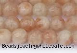 CSS790 15.5 inches 6mm round golden sunstone beads wholesale