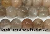 CSS805 15 inches 6mm round rainbow sunstone beads