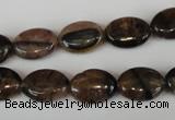 CST46 15.5 inches 10*14mm oval staurolite gemstone beads wholesale