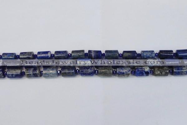 CTB200 15.5 inches 10*15mm tube lapis lazuli gemstone beads