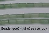 CTB302 15.5 inches 4*6mm tube green aventurine beads wholesale