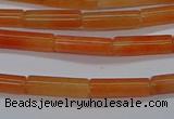 CTB322 15.5 inches 4*13mm tube red aventurine beads wholesale