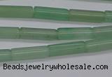 CTB326 15.5 inches 4*13mm tube green aventurine beads wholesale