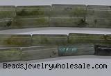 CTB353 15.5 inches 4*13mm tube labradorite beads wholesale