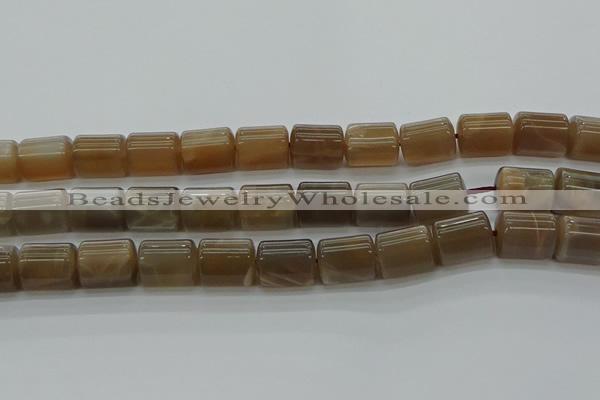 CTB511 15.5 inches 10*13mm triangle sunstone beads wholesale