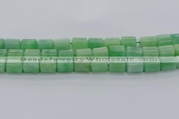 CTB520 15.5 inches 10*13mm triangle jade beads wholesale