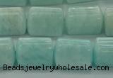 CTB546 15.5 inches 10*13mm triangle amazonite beads wholesale