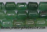 CTB705 15.5 inches 6*8mm tube green aventurine beads wholesale