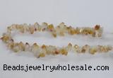 CTD1644 Top drilled 10*14mm - 10*18mm faceted nuggets citrine beads