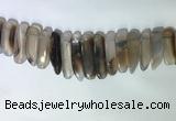 CTD2160 Top drilled 8*20mm - 10*40mm sticks agate gemstone beads