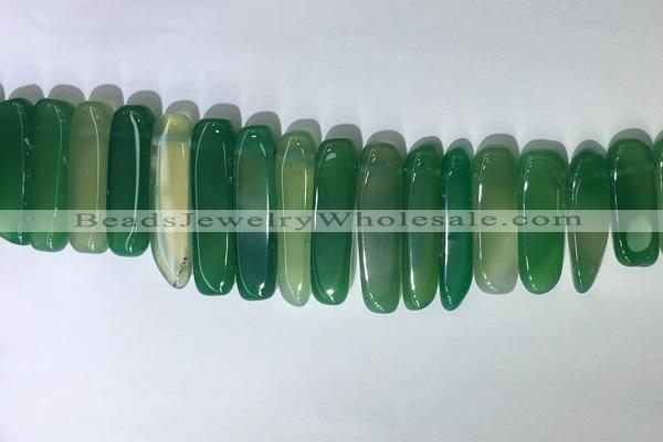 CTD2169 Top drilled 8*20mm - 10*40mm sticks agate gemstone beads