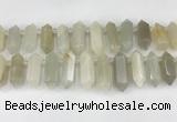 CTD2392 Top drilled 13*30mm - 14*42mm sticks moonstone beads