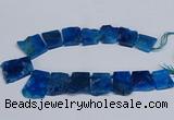 CTD2758 Top drilled 25*30mm - 35*45mm freeform agate beads