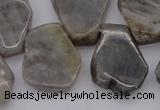 CTD306 Top drilled 15*20mm - 20*25mm freeform labradorite beads