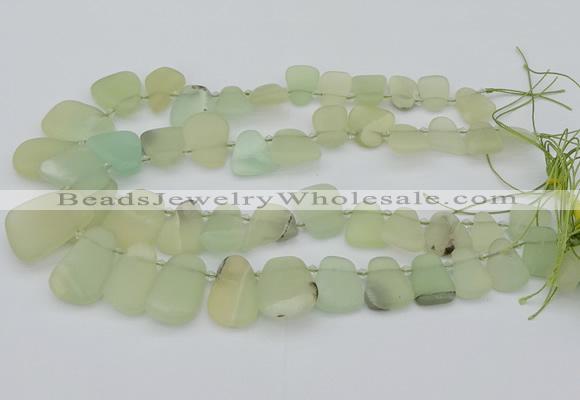 CTD3567 Top drilled 15*20mm - 25*35mm freeform gemstone beads