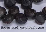 CTD3605 Top drilled 10*14mm - 13*18mm nuggets garnet beads