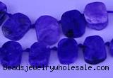 CTD3888 Top drilled 10*14mm - 11*15mm freeform charoite beads