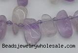 CTD478 Top drilled 10*15mm - 15*35mm freeform amethyst beads