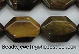 CTE112 15.5 inches 18*25mm octagonal yellow tiger eye beads wholesale