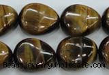 CTE114 15.5 inches 18*22mm nugget yellow tiger eye beads wholesale