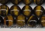 CTE1210 15.5 inches 6mm round AB grade yellow tiger eye beads