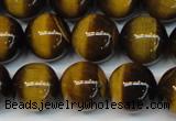 CTE1234 15.5 inches 6mm round A+ grade yellow tiger eye beads