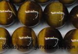 CTE1239 15.5 inches 16mm round A+ grade yellow tiger eye beads