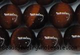 CTE1263 15.5 inches 12mm round AB grade red tiger eye beads