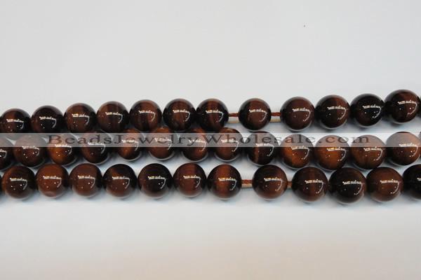 CTE1271 15.5 inches 12mm round AB+ grade red tiger eye beads