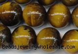 CTE1313 15.5 inches 12mm round B grade yellow tiger eye beads