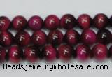 CTE136 15.5 inches 8mm round dyed tiger eye gemstone beads