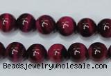 CTE137 15.5 inches 10mm round dyed tiger eye gemstone beads